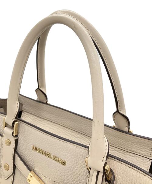 MICHAEL KORS（マイケルコース）MICHAEL KORS (マイケルコース) 2WAYバッグ ベージュの古着・服飾アイテム