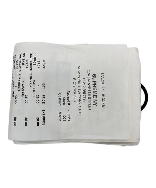 SUPREME（シュプリーム）SUPREME (シュプリーム) MM6 Maison Margiela (エムエムシックスメゾンマルジェラ) Receipt Wallet ブラック×ホワイトの古着・服飾アイテム