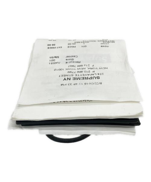 SUPREME（シュプリーム）SUPREME (シュプリーム) MM6 Maison Margiela (エムエムシックスメゾンマルジェラ) Receipt Wallet ブラック×ホワイトの古着・服飾アイテム
