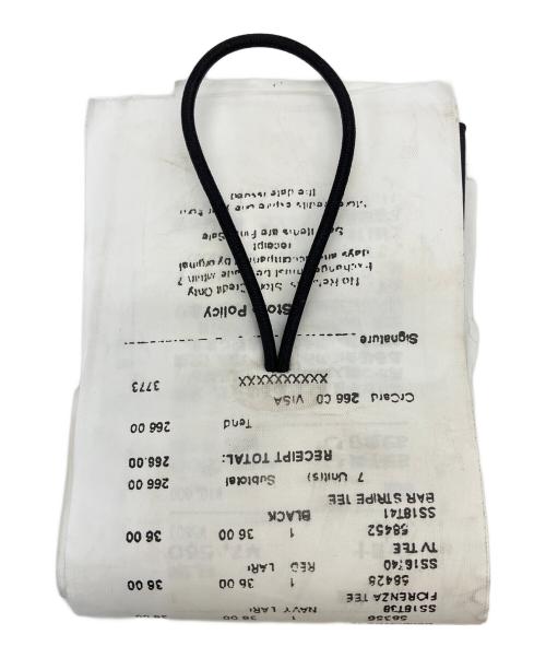 SUPREME（シュプリーム）SUPREME (シュプリーム) MM6 Maison Margiela (エムエムシックスメゾンマルジェラ) Receipt Wallet ブラック×ホワイトの古着・服飾アイテム