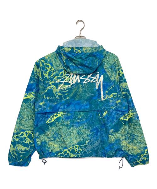stussy（ステューシー）stussy (ステューシー) beach shell Realtree WAV3 ブルー サイズ:Mの古着・服飾アイテム