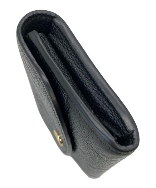 LOUIS VUITTON（ルイ ヴィトン）LOUIS VUITTON (ルイ ヴィトン) モノグラム・アンプラント　ポルトモネ・ロザリ　コインケース ブラックの古着・服飾アイテム