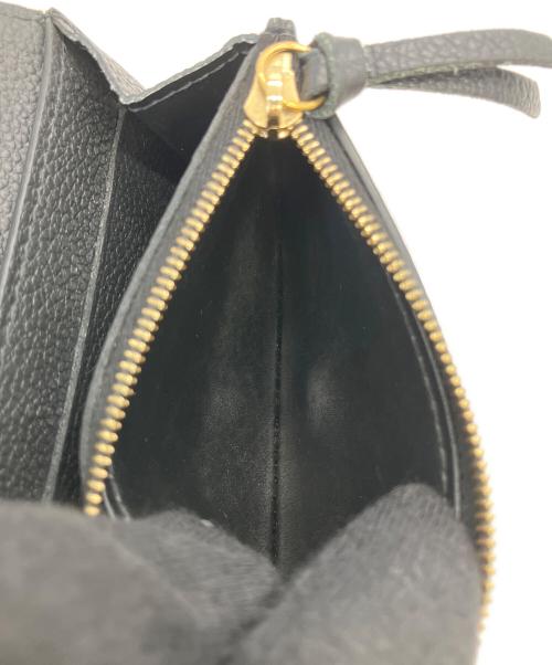 LOUIS VUITTON（ルイ ヴィトン）LOUIS VUITTON (ルイ ヴィトン) モノグラム・アンプラント　ポルトモネ・ロザリ　コインケース ブラックの古着・服飾アイテム