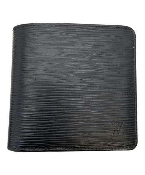 LOUIS VUITTON（ルイ ヴィトン）LOUIS VUITTON (ルイ ヴィトン) M62289　エピ　2つ折り財布 ブラックの古着・服飾アイテム