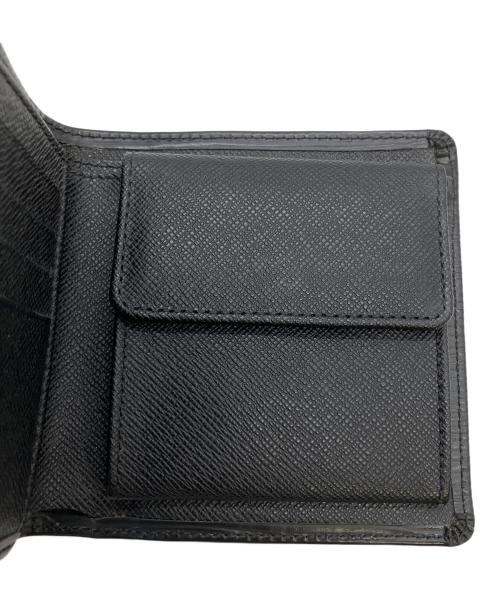 LOUIS VUITTON（ルイ ヴィトン）LOUIS VUITTON (ルイ ヴィトン) M62289　エピ　2つ折り財布 ブラックの古着・服飾アイテム