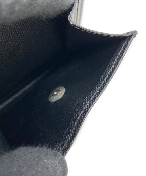 LOUIS VUITTON（ルイ ヴィトン）LOUIS VUITTON (ルイ ヴィトン) M62289　エピ　2つ折り財布 ブラックの古着・服飾アイテム