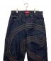 SUPREME (シュプリーム) logo rigid baggy jean　25SS インディゴ サイズ:81cm (W32)：35000円