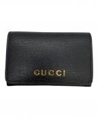 GUCCIグッチ）の古着「790101 カードケース」｜ブラック
