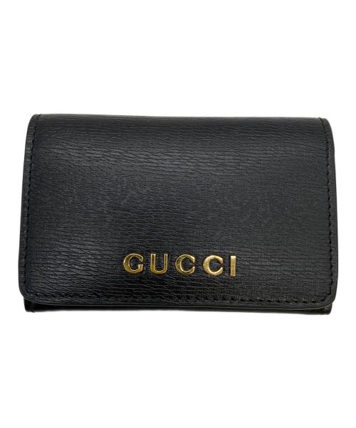 GUCCI（グッチ）GUCCI (グッチ) 790101 カードケース ブラックの古着・服飾アイテム