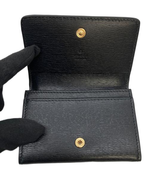 GUCCI（グッチ）GUCCI (グッチ) 790101 カードケース ブラックの古着・服飾アイテム