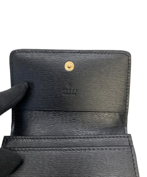 GUCCI（グッチ）GUCCI (グッチ) 790101 カードケース ブラックの古着・服飾アイテム