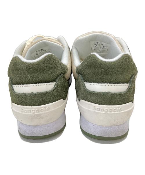 Sangacio（バスキア）SANGACIO (バスキア) walk like dancing スニーカー グリーン サイズ:23cmの古着・服飾アイテム