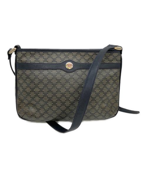 CELINE（セリーヌ）CELINE (セリーヌ) ショルダーバッグ ネイビーの古着・服飾アイテム