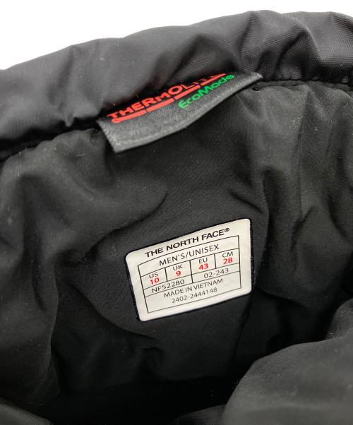 THE NORTH FACE（ザ ノース フェイス）THE NORTH FACE (ザ ノース フェイス) NF52280　ブーツ ブラック サイズ:28cmの古着・服飾アイテム