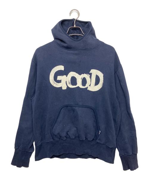GOODENOUGH（GOODENOUGH）GOODENOUGH (GOODENOUGH) ベンチレーションパーカー ネイビー サイズ:Lの古着・服飾アイテム