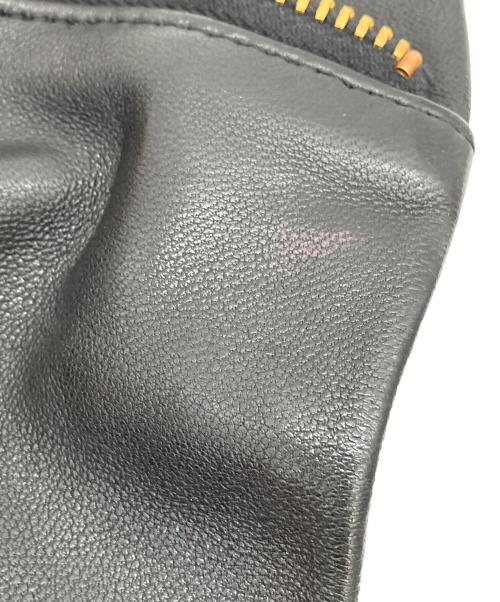 UNDERCOVER（アンダーカバー）UNDERCOVER (アンダーカバー) レザージャケット ZERSTOREN 21SS ブラック サイズ:3の古着・服飾アイテム