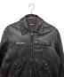UNDERCOVER (アンダーカバー) レザージャケット ZERSTOREN 21SS ブラック サイズ:3：55000円