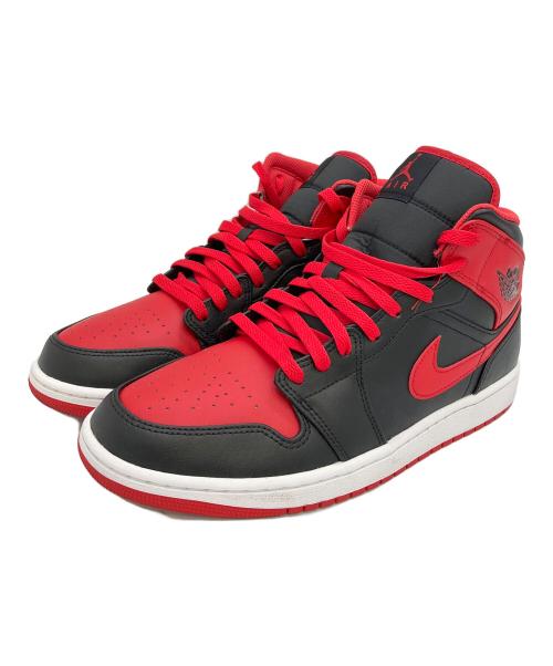 NIKE（ナイキ）NIKE (ナイキ) Air Jordan 1 Mid Bred Toe　スニーカー ブラック サイズ:29cmの古着・服飾アイテム