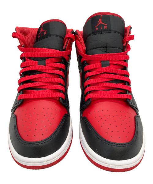 NIKE（ナイキ）NIKE (ナイキ) Air Jordan 1 Mid Bred Toe　スニーカー ブラック サイズ:29cmの古着・服飾アイテム