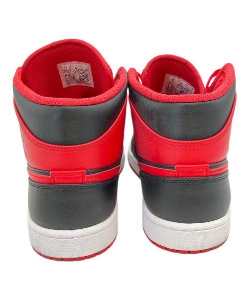 NIKE（ナイキ）NIKE (ナイキ) Air Jordan 1 Mid Bred Toe　スニーカー ブラック サイズ:29cmの古着・服飾アイテム