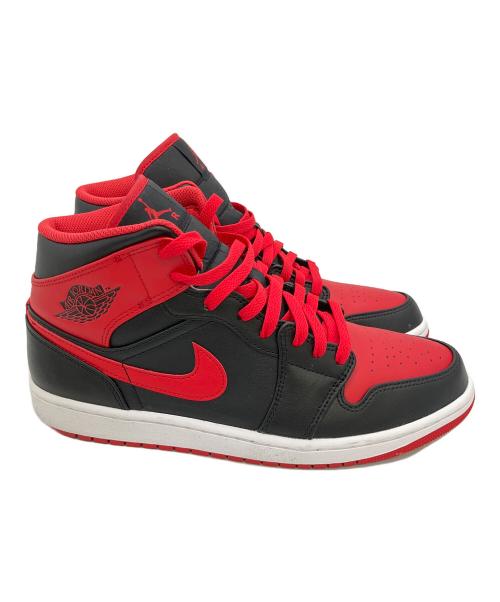 NIKE（ナイキ）NIKE (ナイキ) Air Jordan 1 Mid Bred Toe　スニーカー ブラック サイズ:29cmの古着・服飾アイテム