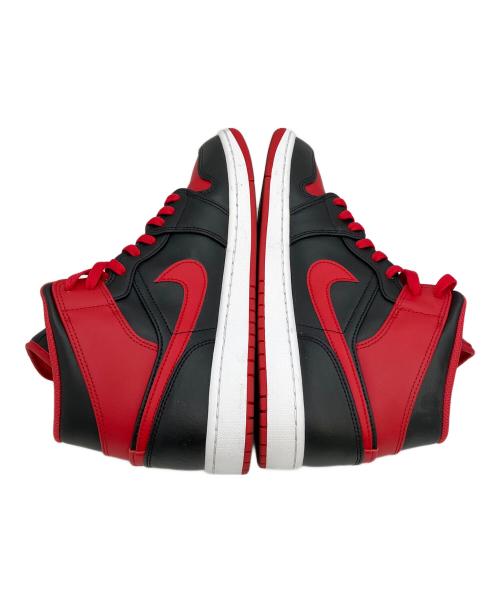 NIKE（ナイキ）NIKE (ナイキ) Air Jordan 1 Mid Bred Toe　スニーカー ブラック サイズ:29cmの古着・服飾アイテム