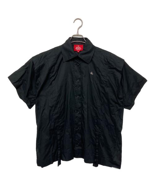 Vivienne Westwood RED LABEL（ヴィヴィアンウエストウッドレッドレーベル）Vivienne Westwood RED LABEL (ヴィヴィアンウエストウッドレッドレーベル) 17-12-842001　半袖シャツ ブラック サイズ:00の古着・服飾アイテム