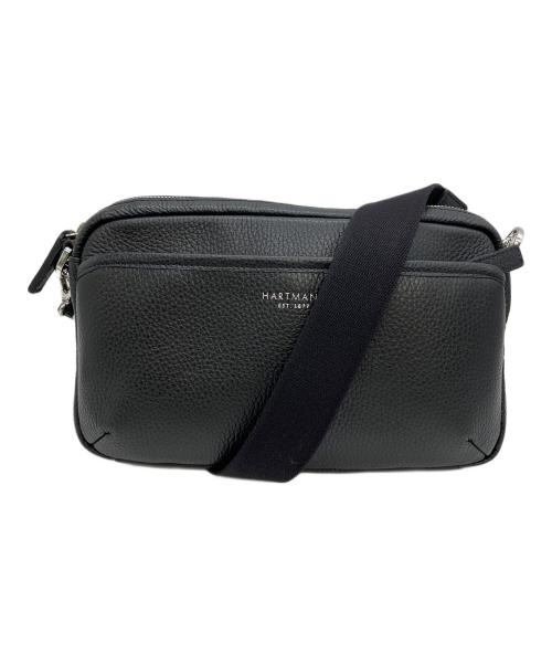 hartmann（ハートマン）hartmann (ハートマン) GLENDALE 2 WAY CLUTCH 2 ショルダーバッグ ブラックの古着・服飾アイテム