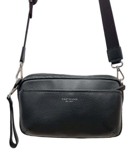 hartmann（ハートマン）hartmann (ハートマン) GLENDALE 2 WAY CLUTCH 2 ショルダーバッグ ブラックの古着・服飾アイテム