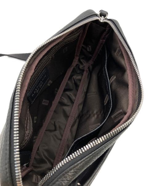 hartmann（ハートマン）hartmann (ハートマン) GLENDALE 2 WAY CLUTCH 2 ショルダーバッグ ブラックの古着・服飾アイテム
