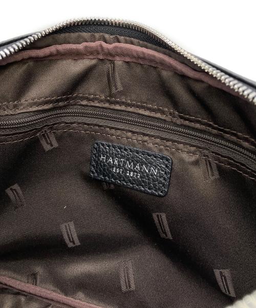 hartmann（ハートマン）hartmann (ハートマン) GLENDALE 2 WAY CLUTCH 2 ショルダーバッグ ブラックの古着・服飾アイテム