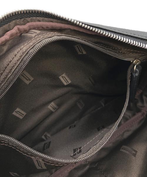 hartmann（ハートマン）hartmann (ハートマン) GLENDALE 2 WAY CLUTCH 2 ショルダーバッグ ブラックの古着・服飾アイテム