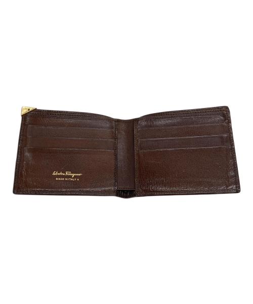 Salvatore Ferragamo（サルヴァトーレ フェラガモ）Salvatore Ferragamo (サルヴァトーレ フェラガモ) 札入れ ブラウンの古着・服飾アイテム