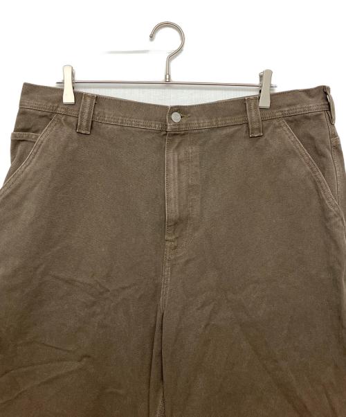 stussy（ステューシー）stussy (ステューシー) Work Short Washed Canvas ブラウン サイズ:36の古着・服飾アイテム