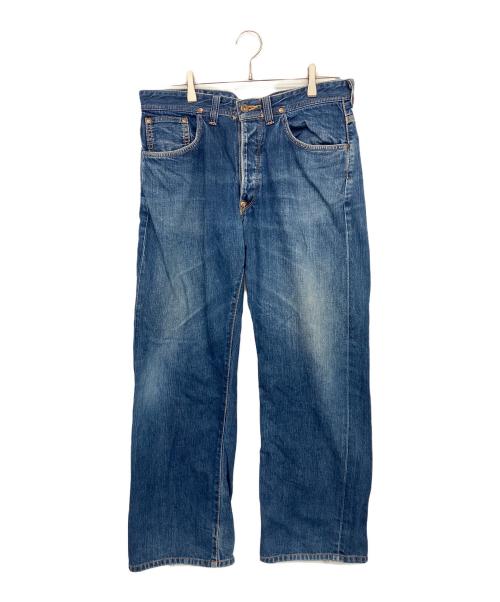 LEE（リー）LEE (リー) COWBOY　1101　ヘアオンハイド シンチバック　ボタンフライデニムパンツ インディゴ サイズ:W34×L33の古着・服飾アイテム