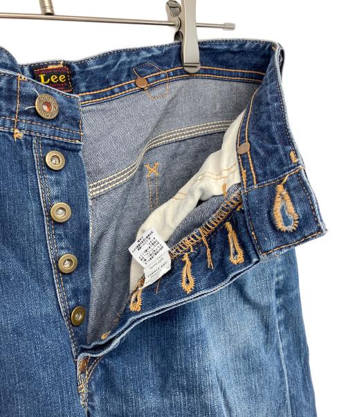 LEE（リー）LEE (リー) COWBOY　1101　ヘアオンハイド シンチバック　ボタンフライデニムパンツ インディゴ サイズ:W34×L33の古着・服飾アイテム