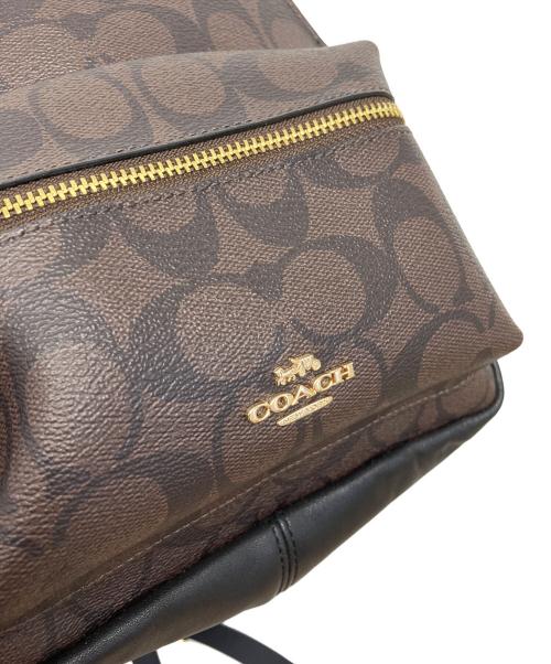 COACH（コーチ）COACH (コーチ) リュック ブラウンの古着・服飾アイテム