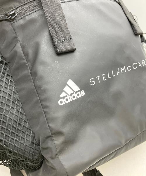 adidas by stella McCartney（アディダス バイ ステラマッカートニー）adidas by stella McCartney (アディダス バイ ステラマッカートニー) GS2641　リュック ブラックの古着・服飾アイテム