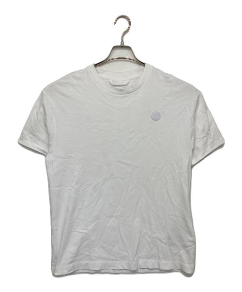 MONCLER（モンクレール）MONCLER (モンクレール) K10918C00017　半袖Tシャツ ホワイト サイズ:Sの古着・服飾アイテム