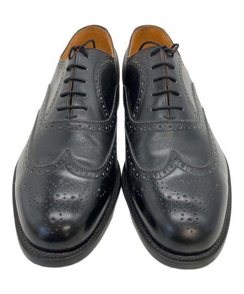 SCOTCH GRAIN（スコッチグレイン）SCOTCH GRAIN (スコッチグレイン) ウィングチップシューズ ブラック サイズ:26　2/1の古着・服飾アイテム