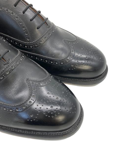 SCOTCH GRAIN（スコッチグレイン）SCOTCH GRAIN (スコッチグレイン) ウィングチップシューズ ブラック サイズ:26　2/1の古着・服飾アイテム