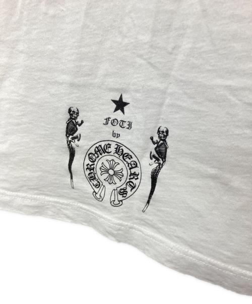 CHROME HEARTS（クロムハーツ）CHROME HEARTS (クロムハーツ) 2612-304-2560　半袖カットソー ホワイト サイズ:Mの古着・服飾アイテム
