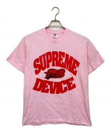 SUPREME×GOODENOUGH（シュプリーム）の古着「半袖カットソー」｜ピンク
