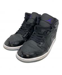 NIKE（ナイキ）の古着「AirJordan1 Mid"Space Jam"　ハイカットスニーカー」｜ブラック