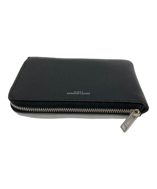 Saint Laurent Paris（サンローランパリ）Saint Laurent Paris (サンローランパリ) 582480-BTY7N-1000　カードケース ブラックの古着・服飾アイテム