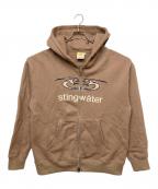 stingwaterスティングウォーター）の古着「ジップパーカー」｜ベージュ