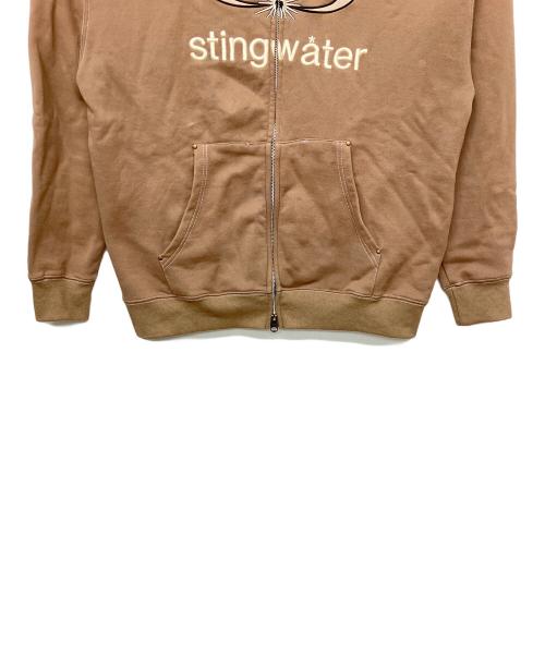 stingwater（スティングウォーター）stingwater (スティングウォーター) ジップパーカー ベージュ サイズ:Lの古着・服飾アイテム