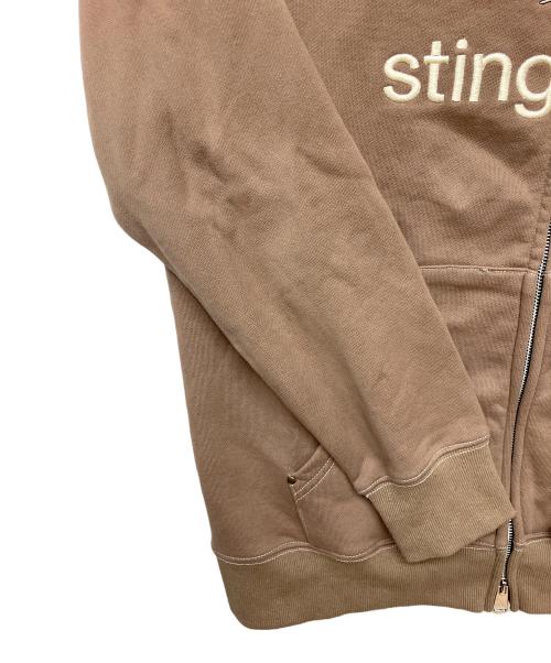 stingwater（スティングウォーター）stingwater (スティングウォーター) ジップパーカー ベージュ サイズ:Lの古着・服飾アイテム