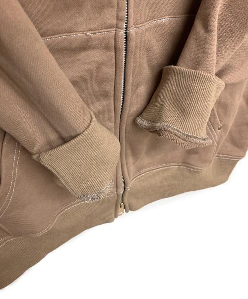 stingwater（スティングウォーター）stingwater (スティングウォーター) ジップパーカー ベージュ サイズ:Lの古着・服飾アイテム