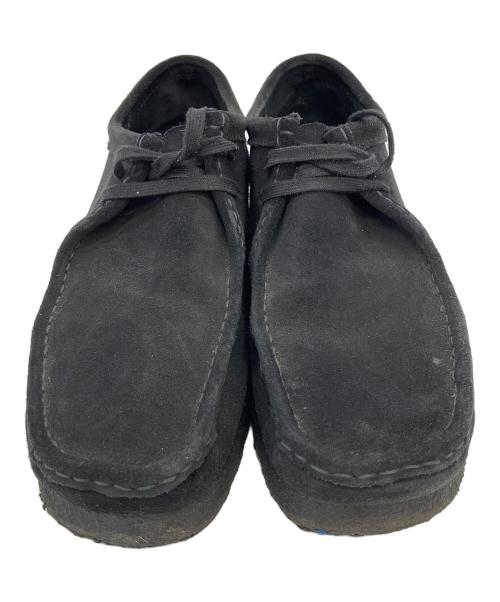 CLARKS ORIGINALS（クラークス オリジナルズ）Clarks Originals (クラークス オリジナルズ) ワラビーシューズ ブラック サイズ: 27.5cmの古着・服飾アイテム